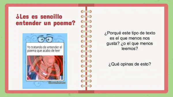 Género Lírico - Refrescando conocimientos 