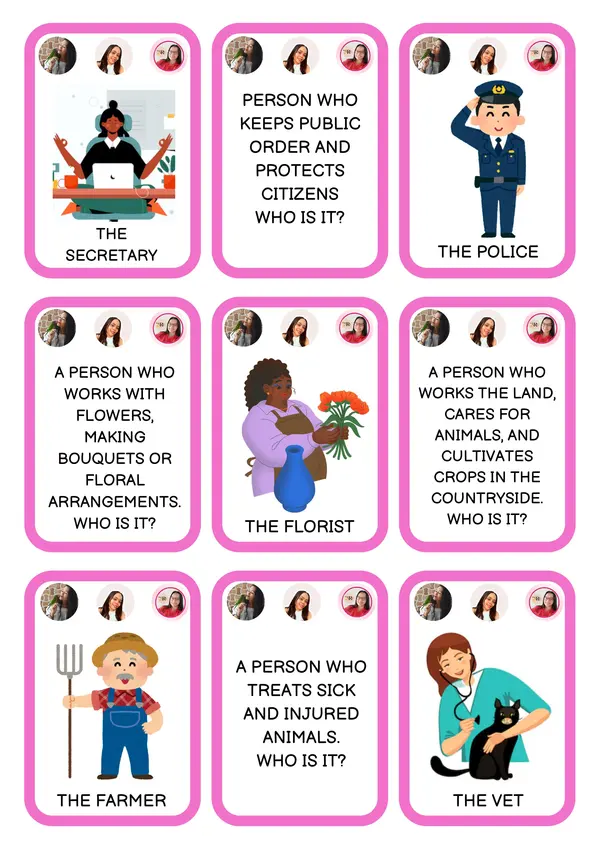 Board Game: Adventure in Lenguapolis (English grammar)