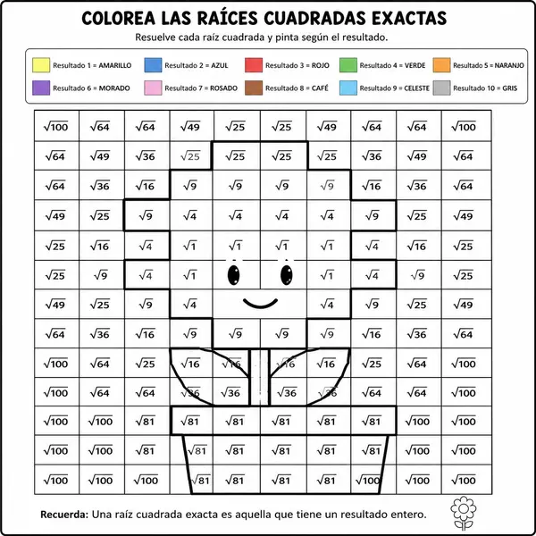 Pinta las RAÍCES 