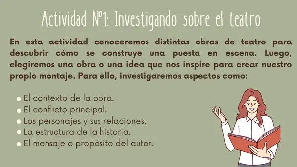 Electivo Interpretación y Creación en Teatro | Unidad 3 | 2 clases completas (3° y 4° Medio)