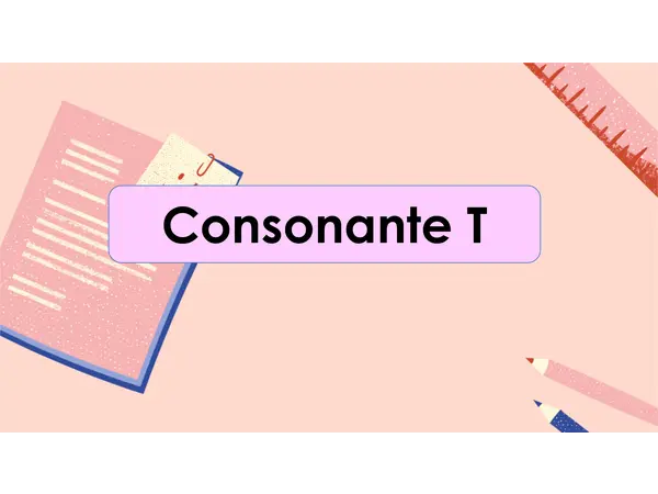 consonante T