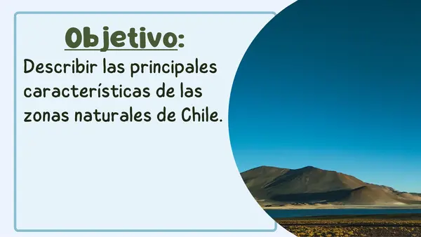 Presentación recursos naturales de Chile.