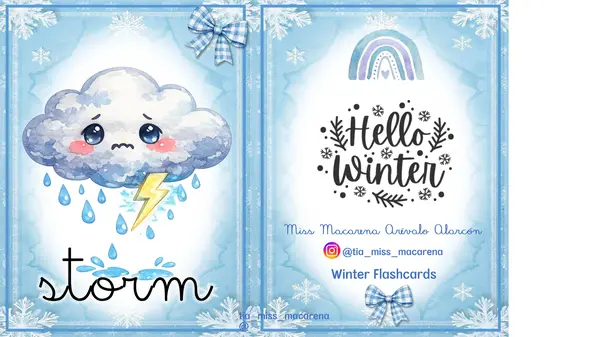Winter Flashcards
