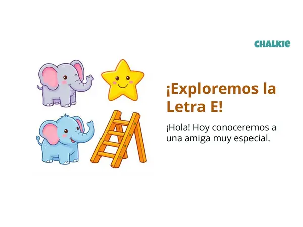 Letra E