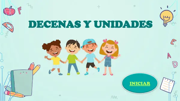 Unidad y Decena 1° Básico