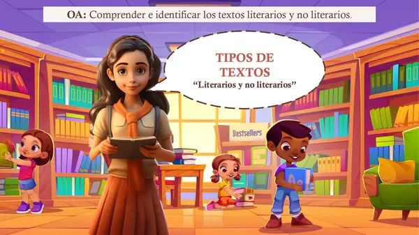 Tipos de textos literarios y no literarios