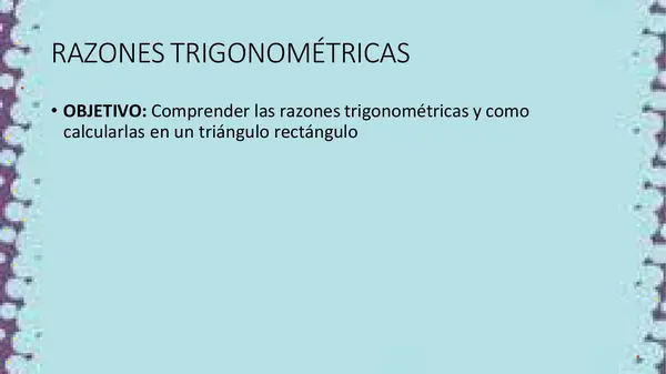 razones trigonométricas