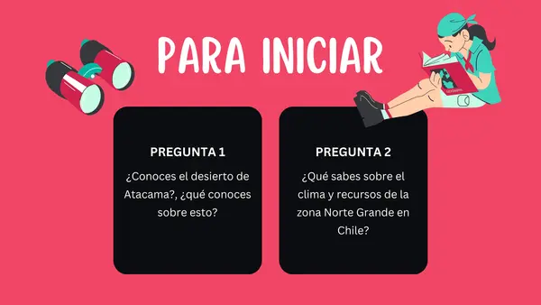 Clase de geografía "Norte Grande" 