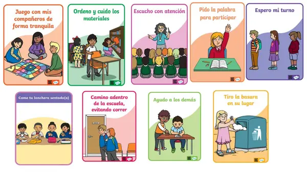 PPT de Rutina saludo escolar