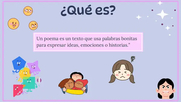 Tipo de texto: El poema