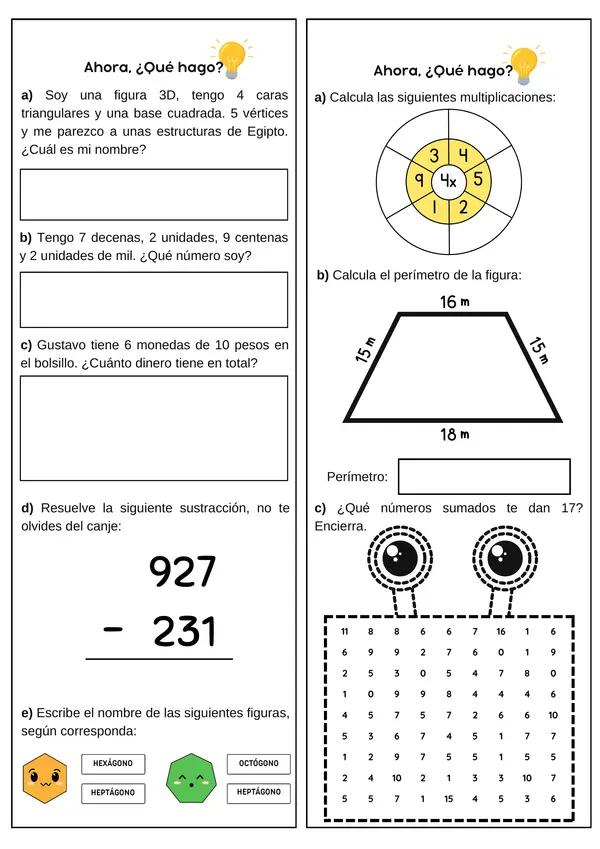 DESAFÍOS MATEMÁTICOS