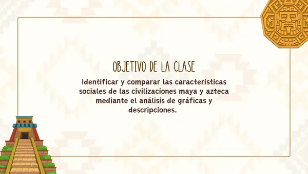 Características sociales de mayas y aztecas