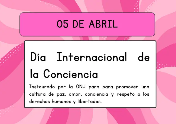 EFEMERIDES ABRIL