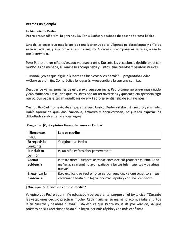 Lecturas profundas: Método R.I.C.E – Comprensión lectora y argumentación