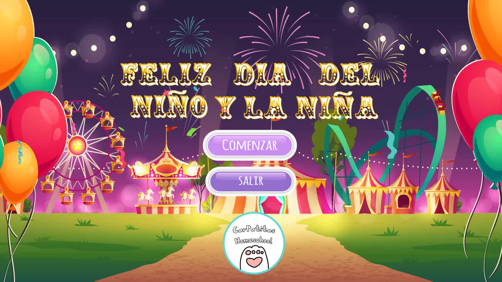 Fiesta Virtual: ¡Vamos al circo! (Ex Día del Niño y la Niña)
