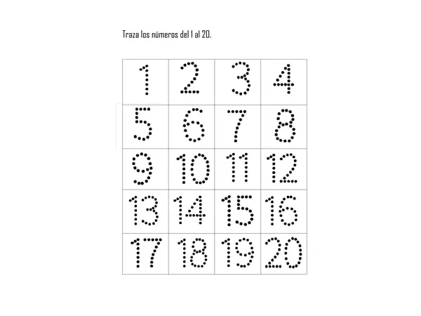 Números hasta el 20 