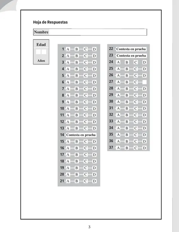 Ensayo SIMCE - Matemática 4to básico N° 6 CON PREGUNTAS DE AÑOS ANTERIORES