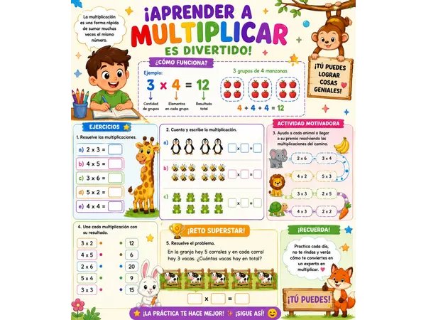 multiplicación 