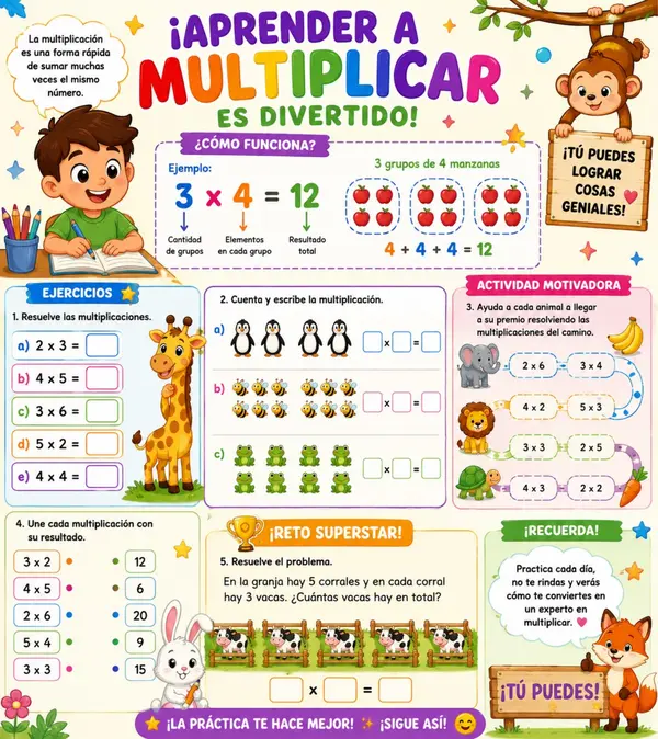 multiplicación 