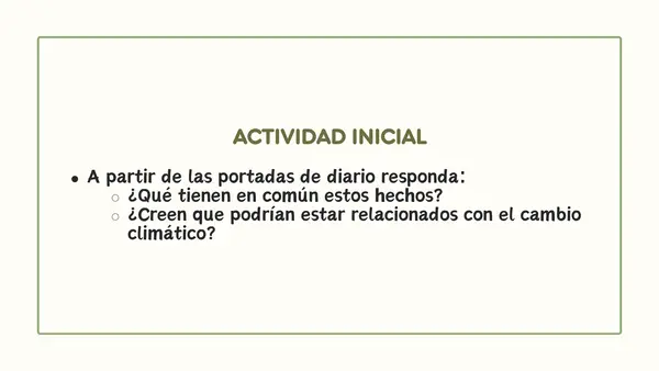 El impacto del cambio climático en Chile