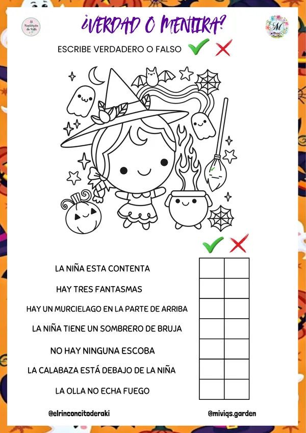   Cuadernillo de Halloween (19 actividades)