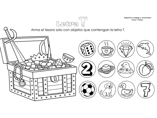 Actividades letra T