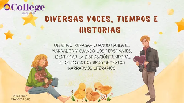 Diversas voces tiempos e historias 
