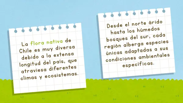 3° básico - ¿Qué plantas hay en Chile?