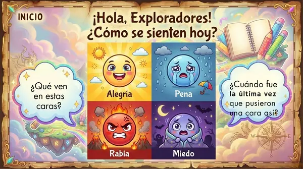 Clase 1 Actividad 3 Unidad 2 "Descubriendo nuestras emociones" 2° Básico
