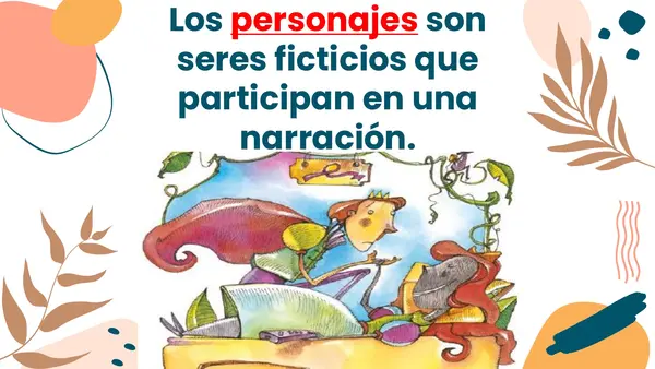 Descripción de personajes"