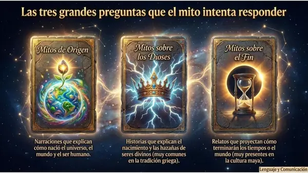 Comprender las características del mito y la leyenda