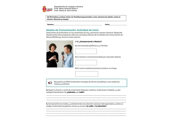 medios de comunicación