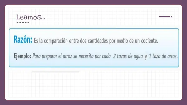 Clases Razones 