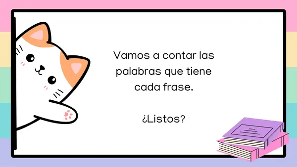PALABRAS DE UNA FRASE