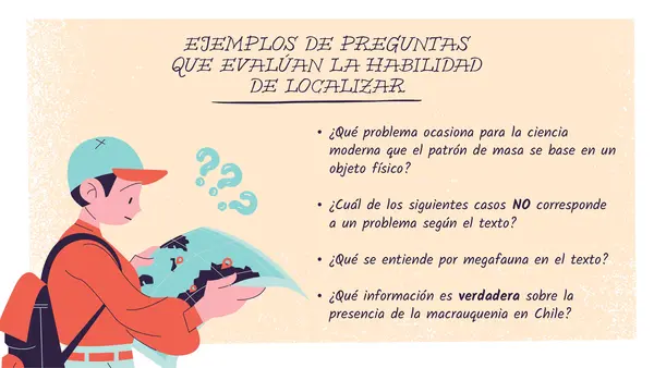 Habilidad PAES: Localizar información 🔎 | PPT explicativo + ejercicios de comprensión lectora