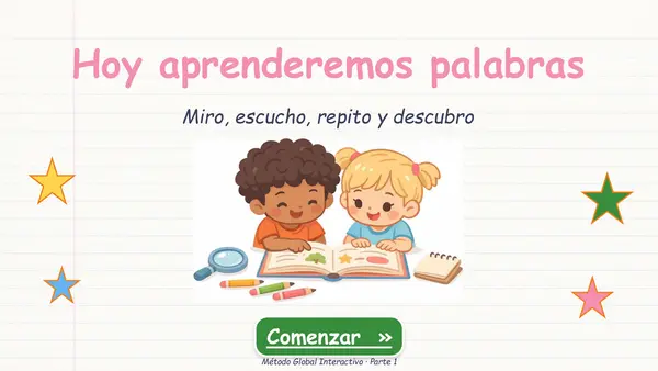 Método Global Interactivo para Iniciar la Lectura