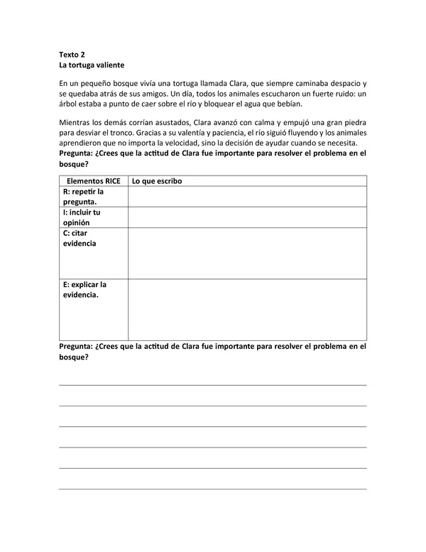 Lecturas profundas: Método R.I.C.E – Comprensión lectora y argumentación