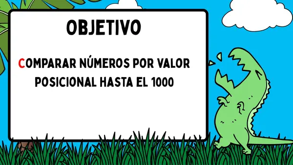 Comparar números al 100