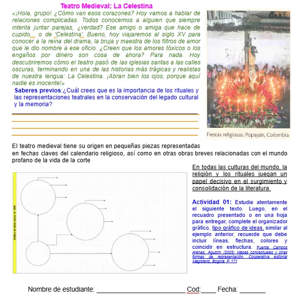 10M1SEM5 - Teatro Medieval: La Celestina