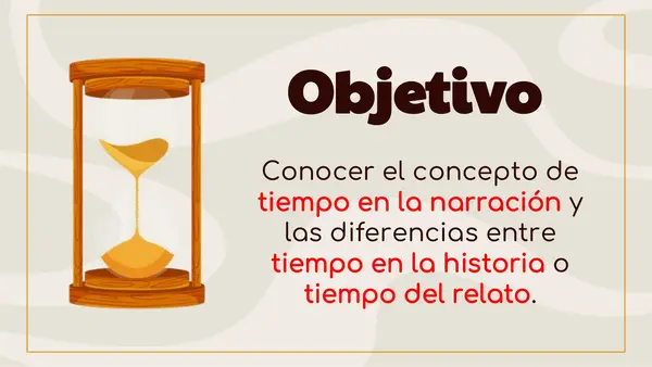 El tiempo Narrativo 8°vo Año Lengua y literatura