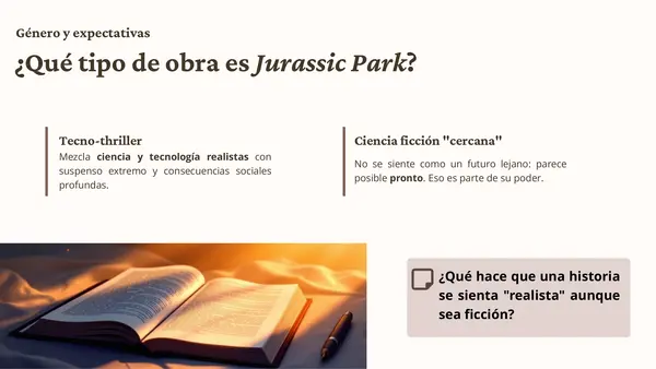 Contextualización Jurassic Park