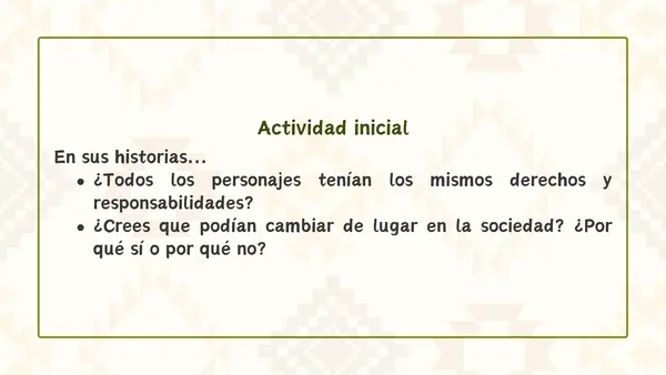 Características sociales de mayas y aztecas