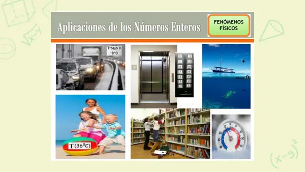 "Conociendo los números enteros"