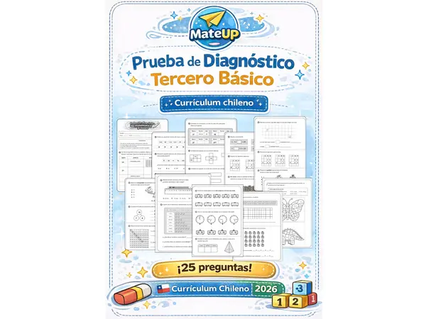 Prueba diagnóstico tercero básico 