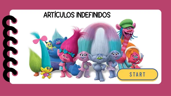 Artículos indefinidos 