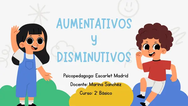 aumentativos y disminutos 