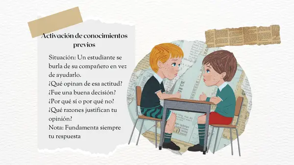 Emitir opiniones fundamentadas