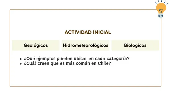 Tipos de riesgos naturales de Chile | Quinto básico | Unidad 1 