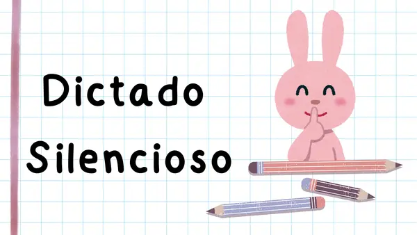 Dictado silencioso consonantes M y P