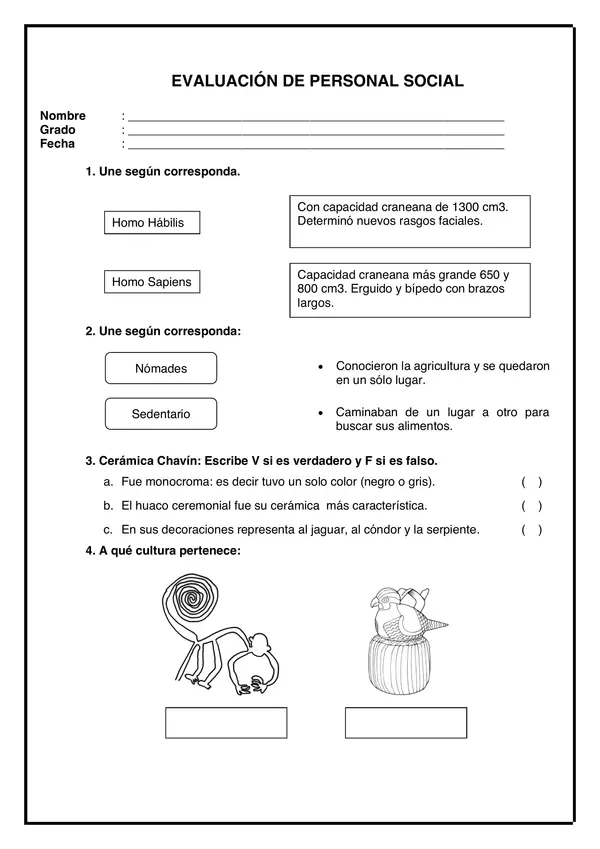 EXAMEN 15 - PERSONAL SOCIAL II PARTE